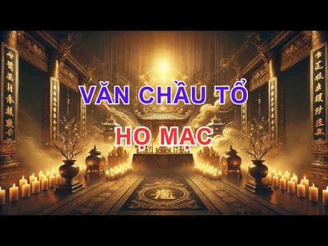 Dâng Văn Chầu Tổ Họ Mạc - Hát Văn Đức Độ — ảnh thu nhỏ video YouTube