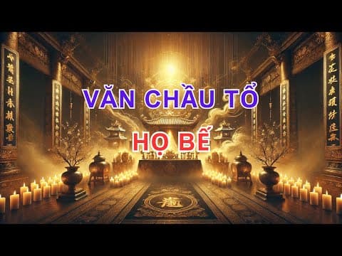 Dâng Văn Chầu Tổ Họ Bế - Hát Văn Đức Độ — ảnh thu nhỏ video YouTube