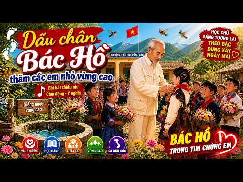 Dấu Chân Bác Hồ Thăm Các Em Nhỏ Vùng Cao | Nhạc Thiếu Nhi Hay Nhất 2026 | Bài Hát Về Bác Hồ — ảnh thu nhỏ video YouTube