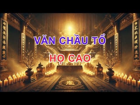 Dâng Văn Chầu Tổ Họ Cao - Hát Văn Đức Độ — ảnh thu nhỏ video YouTube
