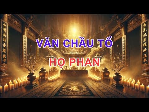 Văn Chầu Tổ Họ Phan | Cầu Mong Phúc Lộc Bình An — ảnh thu nhỏ video YouTube