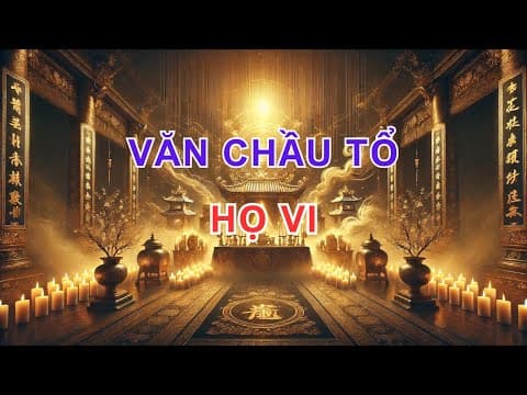 Dâng Văn Chầu Tổ Họ Vi - Hát Văn Đức Độ — ảnh thu nhỏ video YouTube