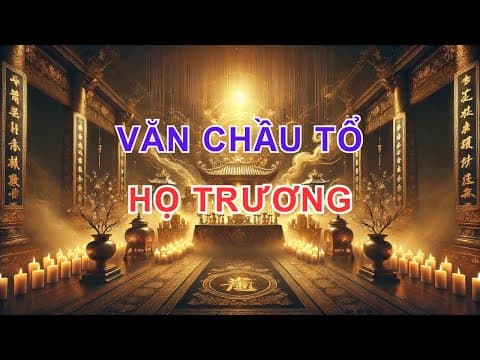 Dâng Văn Chầu Tổ Họ Trương - Hát Văn Đức Độ — ảnh thu nhỏ video YouTube