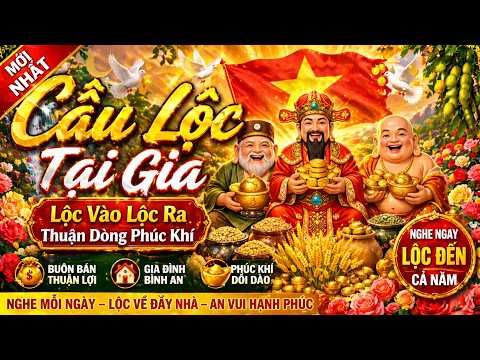 Cầu Lộc Tại Gia – Nhạc Cầu Tài Lộc Mỗi Ngày |  Thần Kỳ Thổ Địa Thần Tài Gia Hộ, Làm Ăn Phát Đạt — ảnh thu nhỏ video YouTube