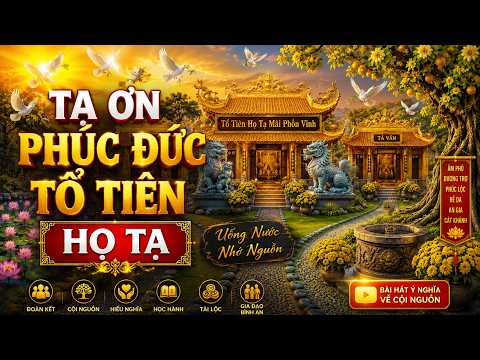 Nghe Mà Rưng Rưng… TẠ ƠN PHÚC ĐỨC TỔ TIÊN HỌ TẠ 🌿 | Uống Nước Nhớ Nguồn — ảnh thu nhỏ video YouTube