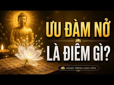 Hoa Ưu Đàm Nở Thật Sự Là Gì? Đừng Mê Hình Tướng Mà Quên Sửa Tâm — ảnh thu nhỏ video YouTube