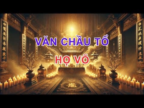Dâng Văn Chầu Tổ Họ Võ - Hát Văn Đức Độ — ảnh thu nhỏ video YouTube