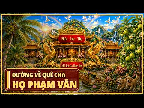 Đường Về Quê Cha - Họ Phạm Văn - Tri Ân Tổ Tiên — ảnh thu nhỏ video YouTube