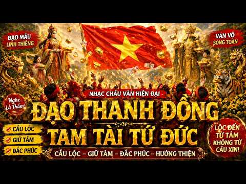 ĐẠO THANH ĐỒNG TAM TÀI TỨ ĐỨC VIỆT NAM | Nhạc Cầu Lộc – Giữ Tâm – Đắc Phúc — ảnh thu nhỏ video YouTube