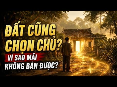 Vì Sao Đất Tốt Mà Mãi Không Bán Được? Góc Khuất Tâm Linh Ít Ai Biết — ảnh thu nhỏ video YouTube