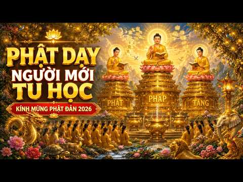 Kính Mừng Phật Đản 2026 🙏 Phật Dạy Người Mới Tu Học — ảnh thu nhỏ video YouTube