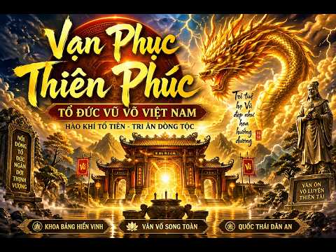Vạn Phục Thiên Phúc – Tổ Đức Vũ Võ Việt Nam | Nhạc Tâm Linh Hào Hùng Gây Nổi Da Gà — ảnh thu nhỏ video YouTube