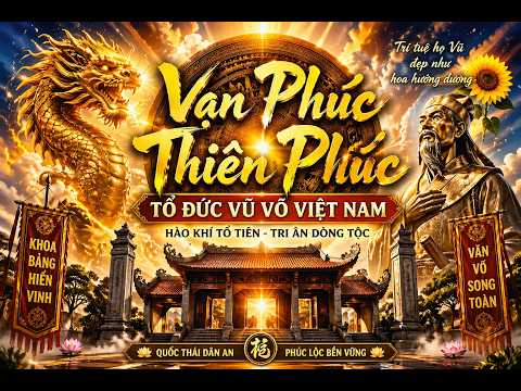 VẠN PHỤC – THIÊN PHÚC – TỔ ĐỨC VŨ VÕ VIỆT NAM | Hào Khí Tổ Tiên – Nhạc Hợp Xướng Thiêng Liêng — ảnh thu nhỏ video YouTube