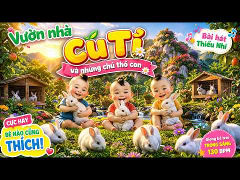 Nhạc Thiếu Nhi Hay Nhất 2026 🌱 Vườn Nhà Cu Tí & Thỏ Con — ảnh thu nhỏ video YouTube
