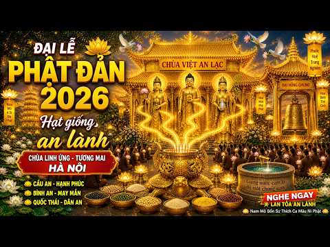 KÍNH MỪNG PHẬT ĐẢN 2026 🌸 HẠT GIỐNG AN LÀNH | Nhạc Phật Pháp Giúp Tâm An – May Mắn Đến — ảnh thu nhỏ video YouTube