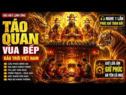Táo Quan Vua Bếp Việt Nam 🔥 Cầu Phúc Bình An – Gia Đạo Hưng Thịnh – Nhạc Tâm Linh Linh Ứng — ảnh thu nhỏ video YouTube