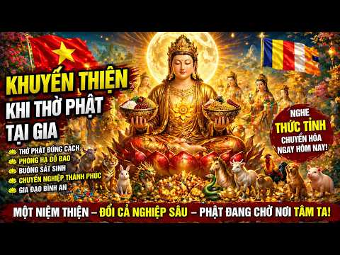 Khuyến thiện nơi thờ Phật tại gia — ảnh thu nhỏ video YouTube