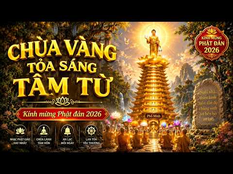 KÍNH MỪNG PHẬT ĐẢN 2026 🌸 CHÙA VÀNG TỎA SÁNG TÂM TỪ — ảnh thu nhỏ video YouTube